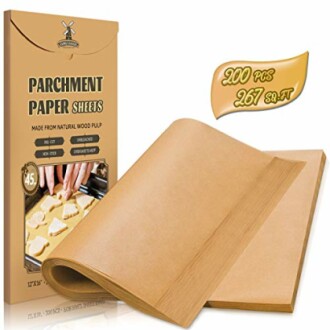 HIWARE Unbleached Parchment Paper Sheets